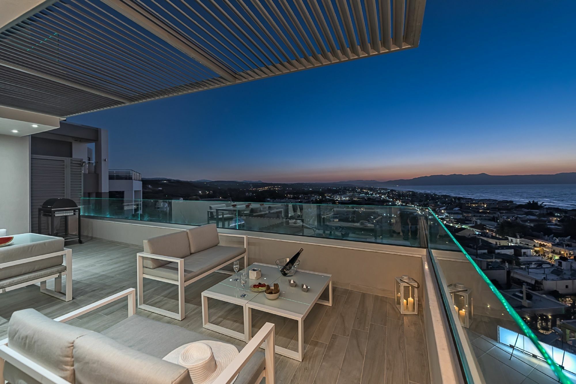 Aenaon Seaview Villa Platanias  Luaran gambar